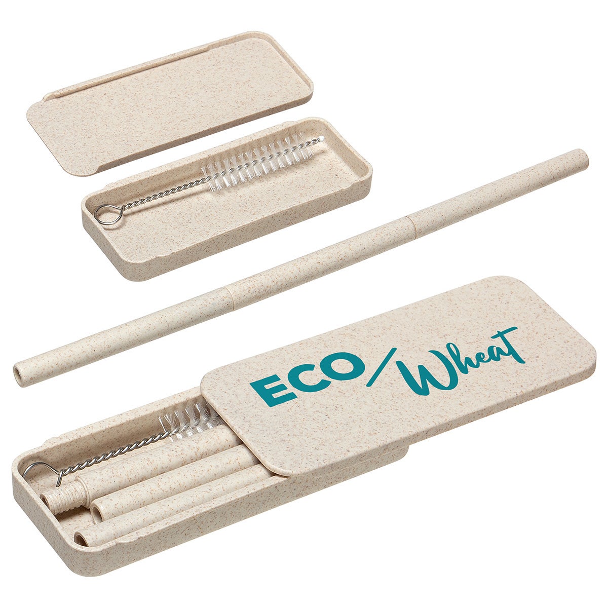 Buildable Wheat Straw in Travel Case Eco Promotional Products